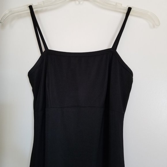 City Triangles Black Strap Sundress with white embroidery on the bottom (size s) - Picture 5 of 5